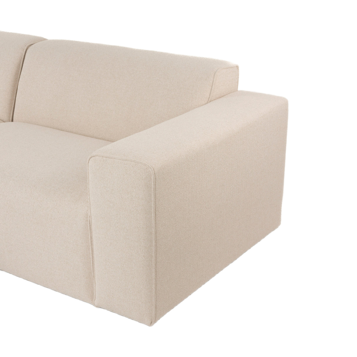   Modern European furniture - Cream 4-Seater Sofa - www.oroa.com | Oroa.com