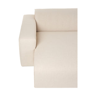   Modern European furniture - Cream 4-Seater Sofa - www.oroa.com | Oroa.com