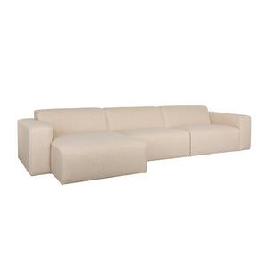   Modern European furniture - Cream 4-Seater Sofa - www.oroa.com | Oroa.com
