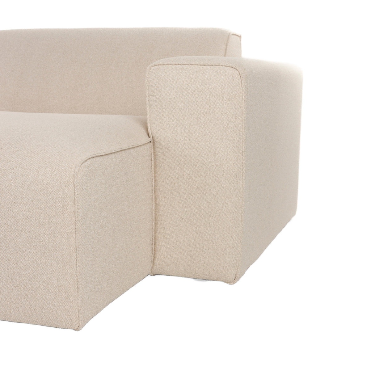   Modern European furniture - Cream 4-Seater Sofa - www.oroa.com | Oroa.com