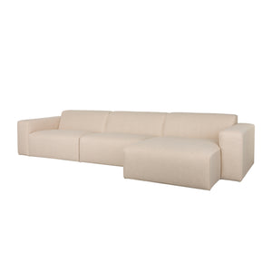   Modern European furniture - Cream 4-Seater Sofa - www.oroa.com | Oroa.com