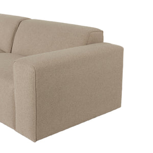   Modern European furniture - Beige 4-Seater Sofa - www.oroa.com | Oroa.com