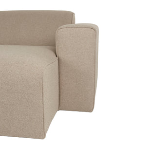   Modern European furniture - Beige 4-Seater Sofa - www.oroa.com | Oroa.com
