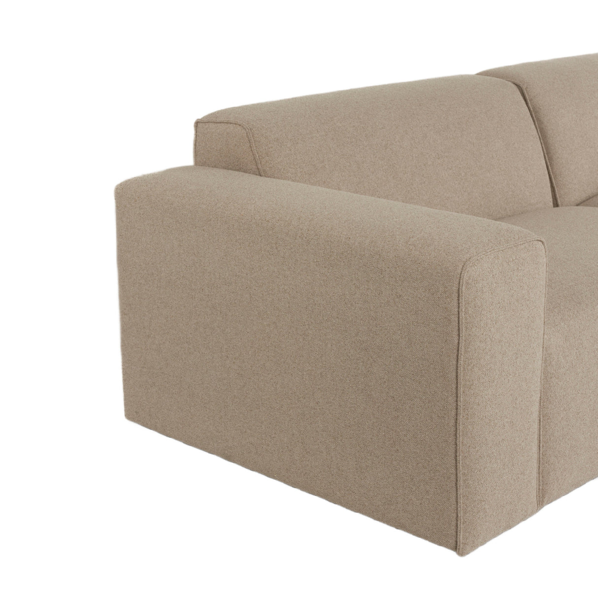   Modern European furniture - Beige 4-Seater Sofa - www.oroa.com | Oroa.com