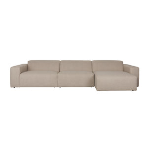   Modern European furniture - Beige 4-Seater Sofa - www.oroa.com | Oroa.com