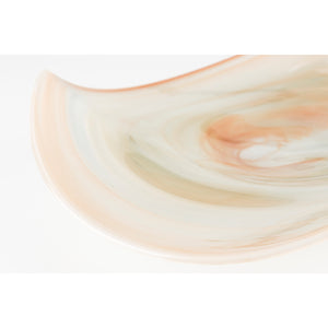   Modern European furniture - Swirl Pink Glass Tray - www.oroa.com | Oroa.com