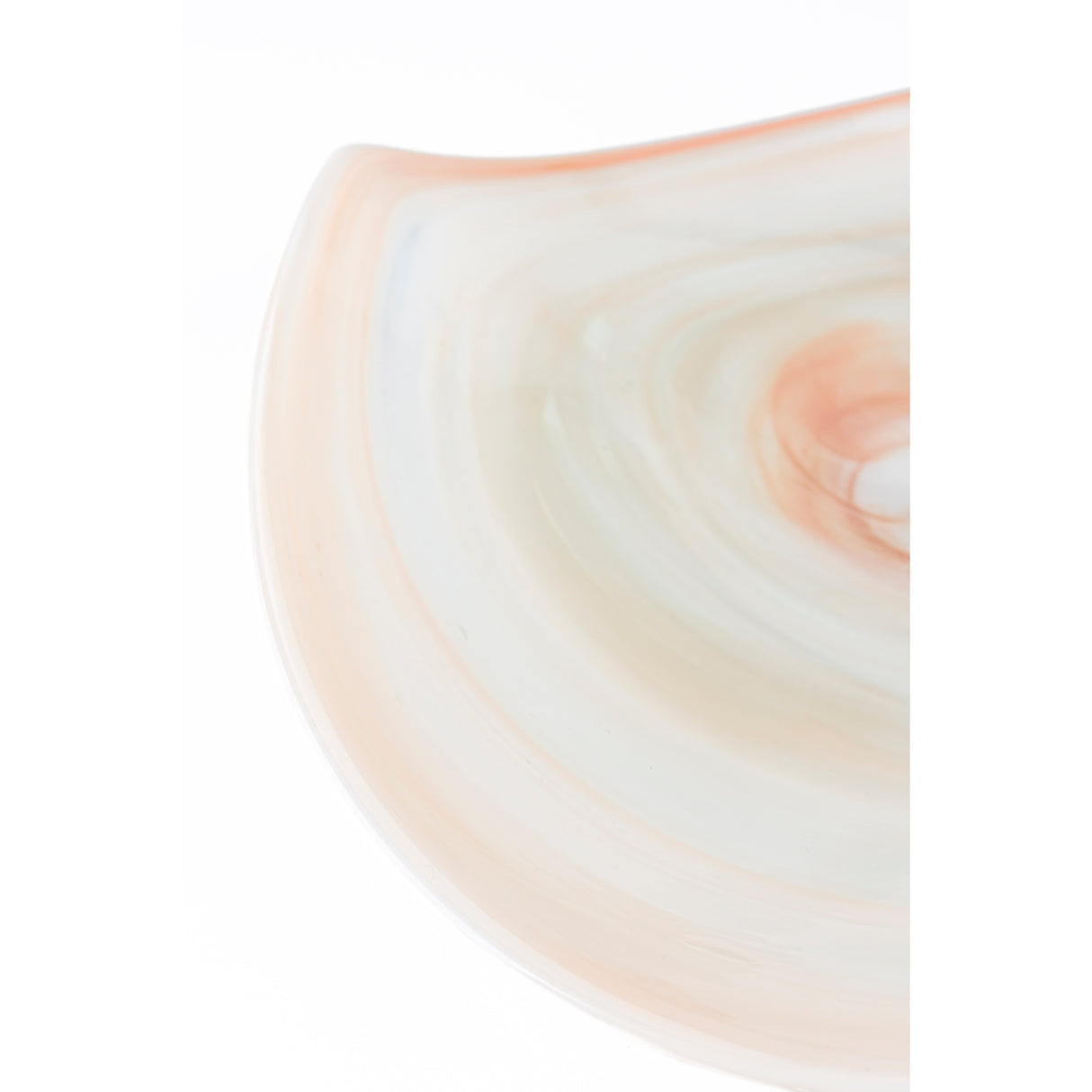   Modern European furniture - Swirl Pink Glass Tray - www.oroa.com | Oroa.com