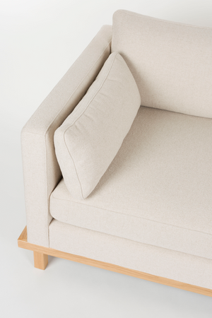 Cream Fabric Sofa | Zuiver Blossom | Oroa.com