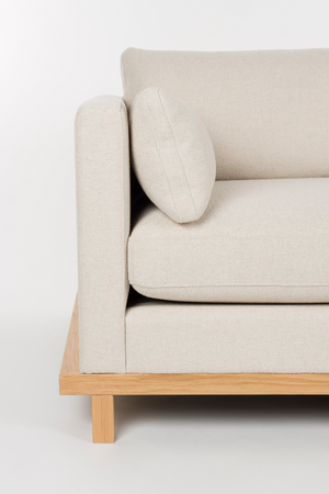 Cream Fabric Sofa | Zuiver Blossom | Oroa.com