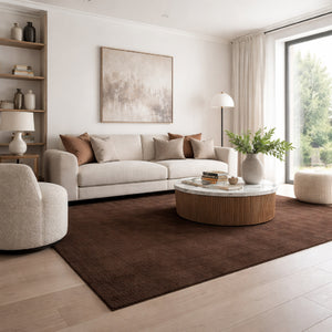   Modern European furniture - Minimalist Earthy-Toned Carpet 6' x 10' - www.oroa.com | Oroa.com