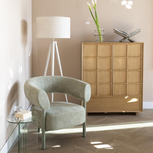   Modern European furniture - Drum Shade Floor Lamp - www.oroa.com | Oroa.com