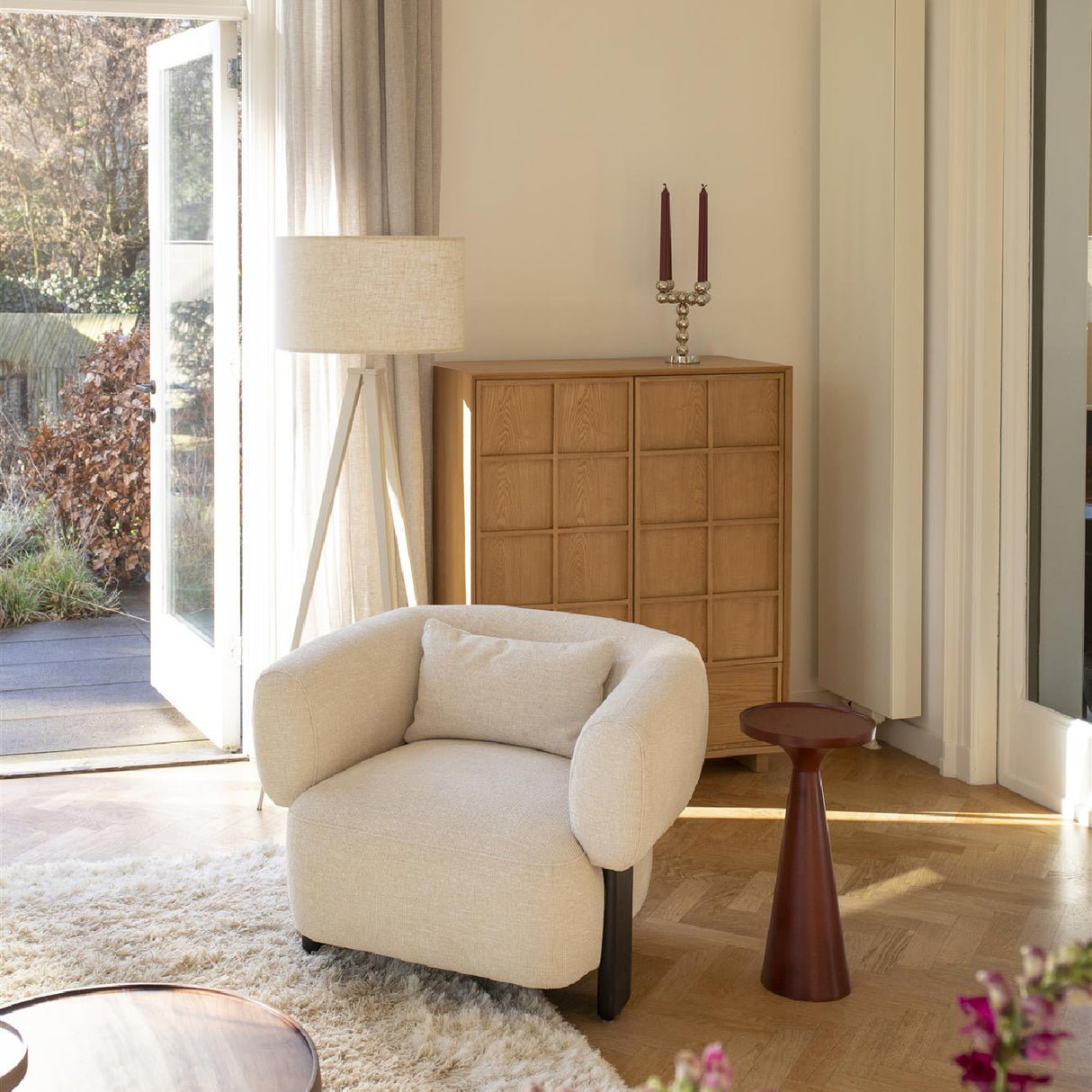   Modern European furniture - Drum Shade Floor Lamp - www.oroa.com | Oroa.com
