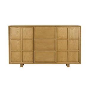   Solid Ash Japandi Cabinet | Oroa.com