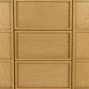   Solid Ash Japandi Cabinet | Oroa.com