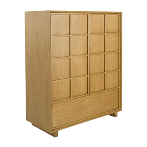   Modern European furniture - Natural Solid Ash 2-Door Cabinet - www.oroa.com | Oroa.com