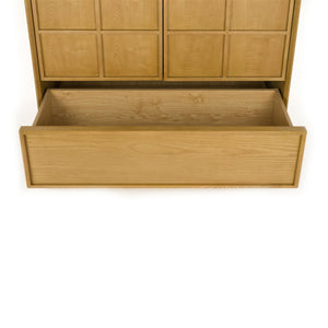   Modern European furniture - Natural Solid Ash 2-Door Cabinet - www.oroa.com | Oroa.com