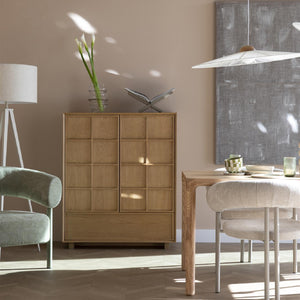   Modern European furniture - Natural Solid Ash 2-Door Cabinet - www.oroa.com | Oroa.com