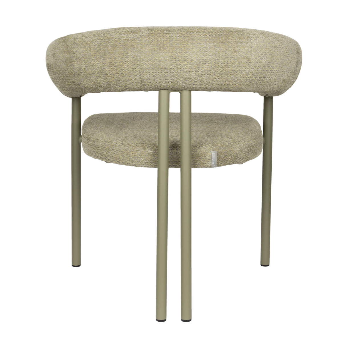   Modern European furniture - Beige Curved Dining Armchairs (2) - www.oroa.com | Oroa.com