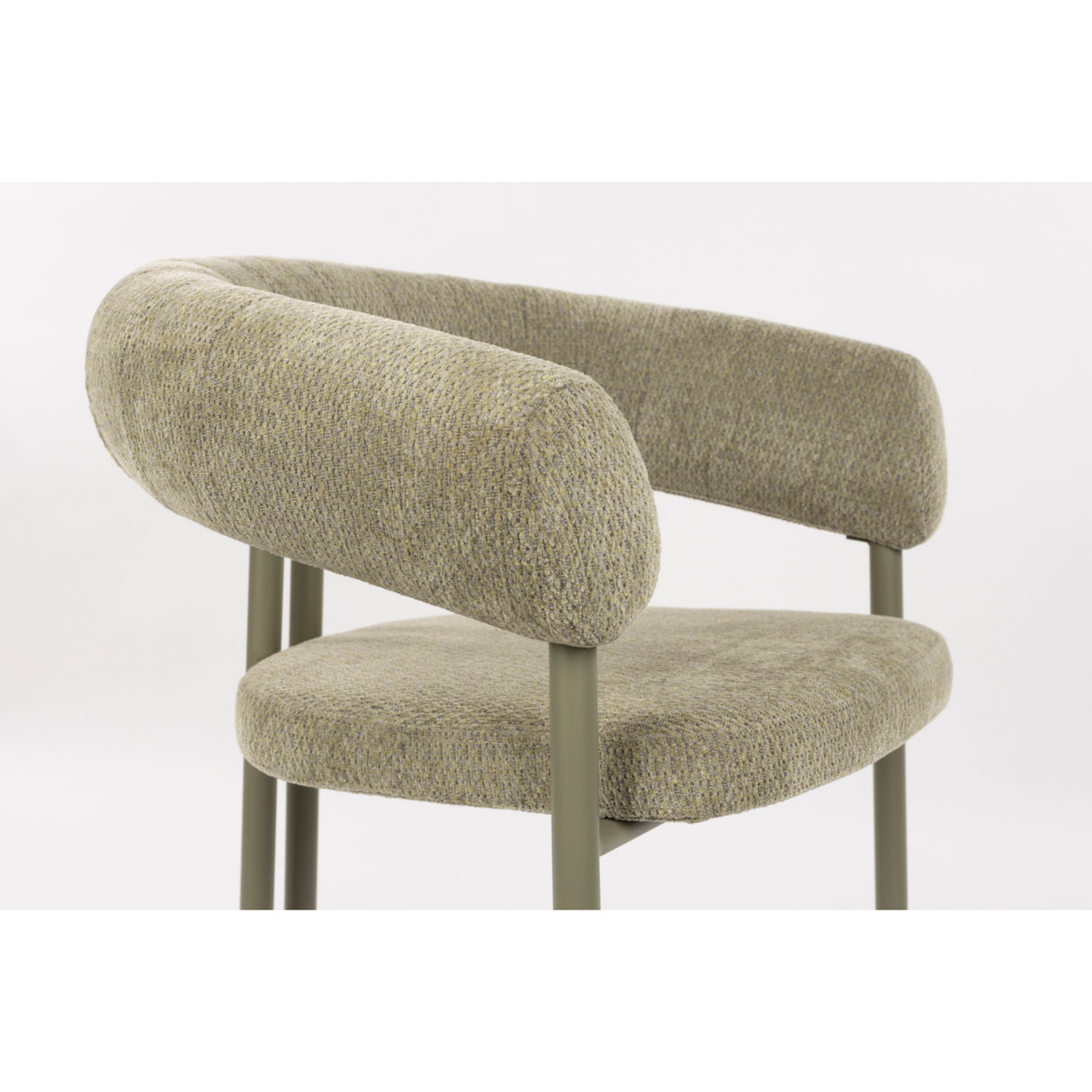   Modern European furniture - Beige Curved Dining Armchairs (2) - www.oroa.com | Oroa.com
