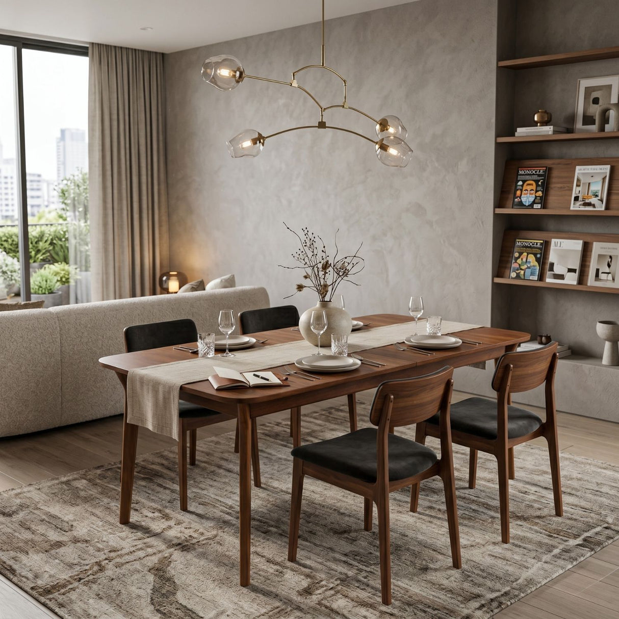   Modern European furniture - Solid Wood Dining Table - www.oroa.com | Oroa.com
