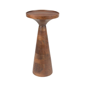   Modern European furniture - Walnut Round Side Table - www.oroa.com | Oroa.com