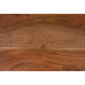   Modern European furniture - Walnut Round Side Table - www.oroa.com | Oroa.com