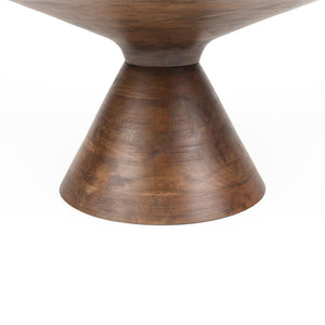   Modern European furniture - Acacia Wood Round Coffee Table - www.oroa.com | Oroa.com