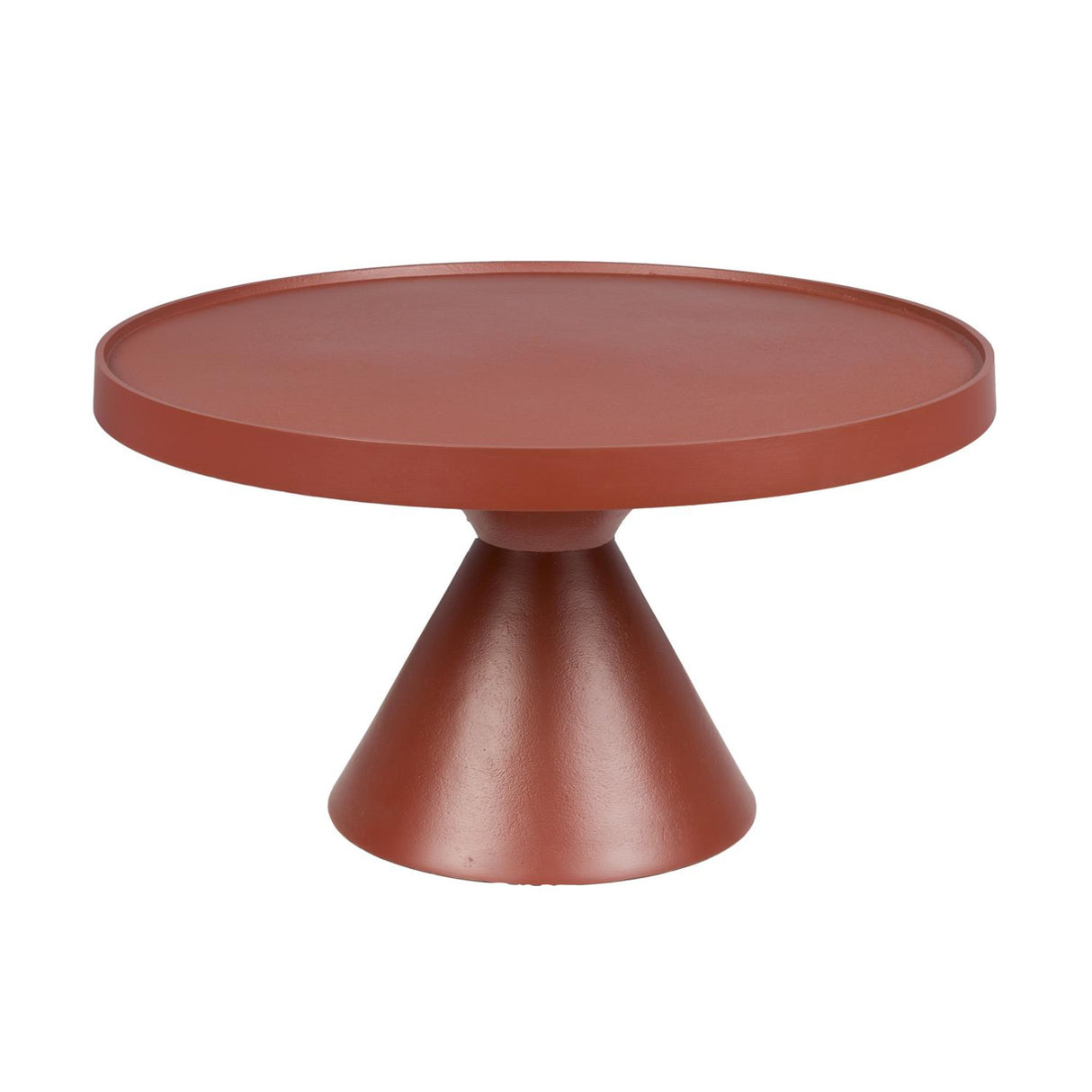   Modern European furniture - Red Aluminum Round Coffee Table - www.oroa.com | Oroa.com