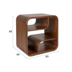   Modern European furniture - Wood Veneer Shelf Cabinet S - www.oroa.com | Oroa.com