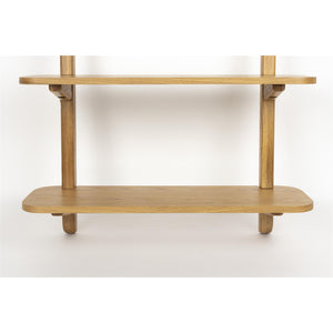   Modern European furniture - Natural Oak Ladder Shelf - www.oroa.com | Oroa.com