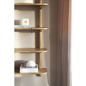   Modern European furniture - Natural Oak Ladder Shelf - www.oroa.com | Oroa.com