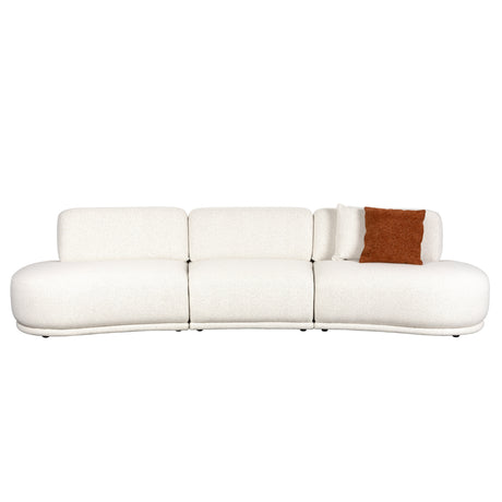  Modern European furniture - White 4,5-Seater Sofa - www.oroa.com | Oroa.com