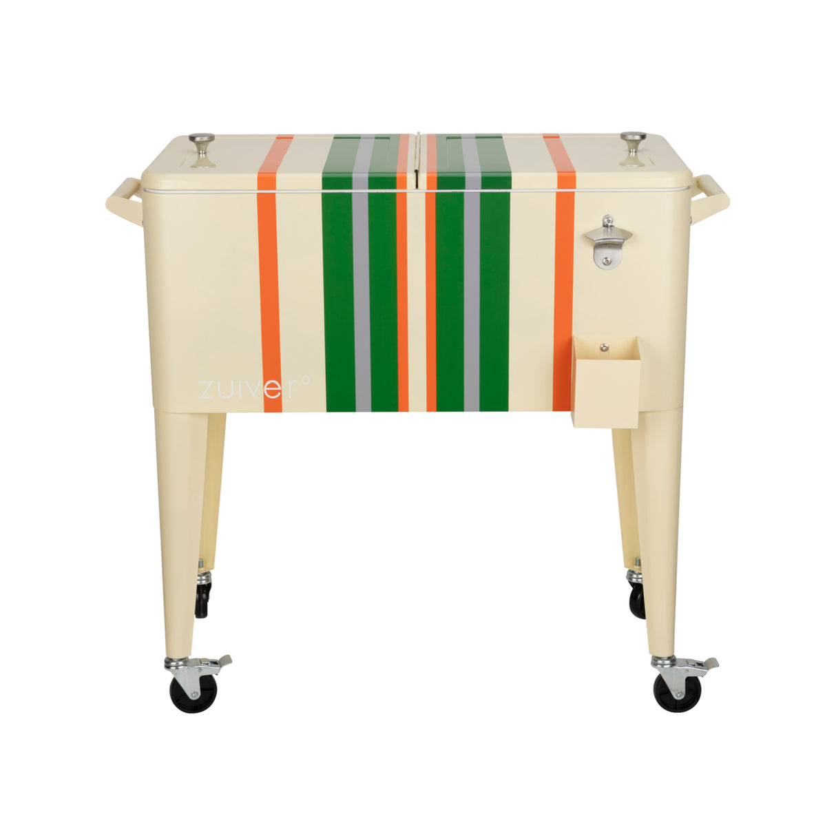   Modern European furniture - Wheeled Stripes Cooler - www.oroa.com | Oroa.com