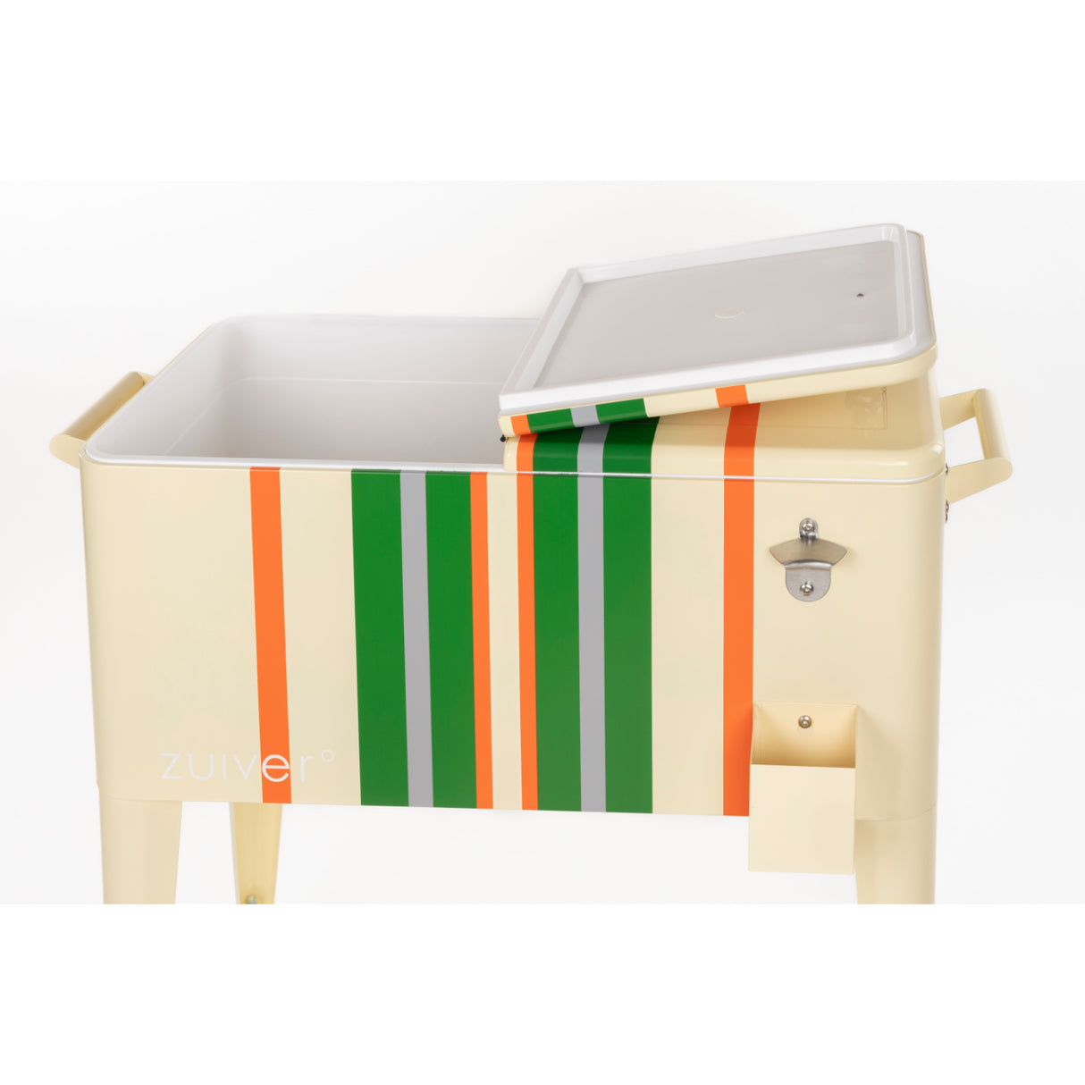   Modern European furniture - Wheeled Stripes Cooler - www.oroa.com | Oroa.com