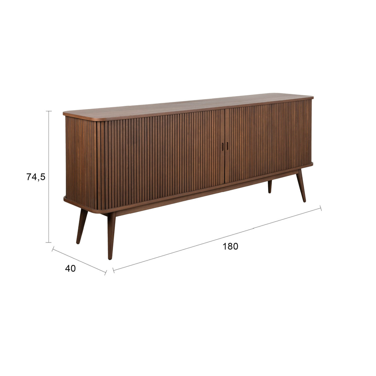   Modern European furniture - Wooden Sliding Door Sideboard - www.oroa.com | Oroa.com