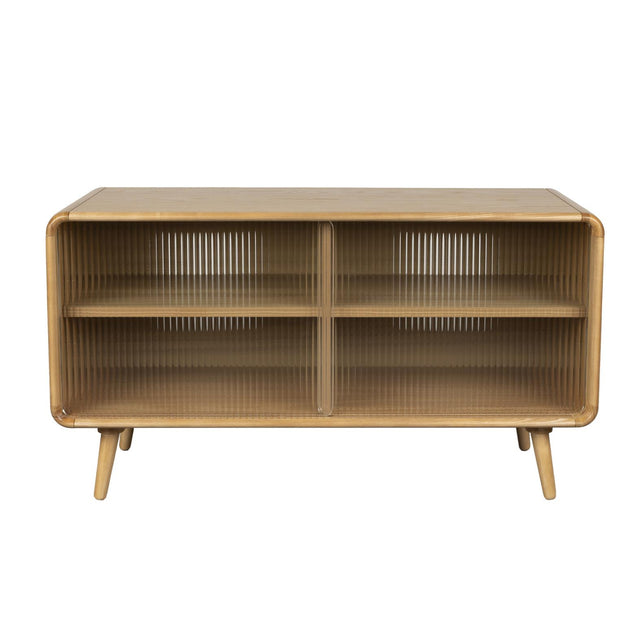 Modern European furniture - Oak Framed Glass Door Sideboard S - www.oroa.com