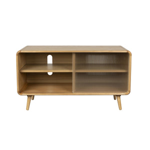   Modern European furniture - Oak Framed Glass Door Sideboard S - www.oroa.com | Oroa.com