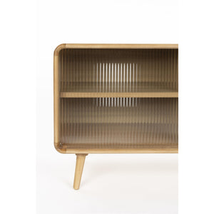   Modern European furniture - Oak Framed Glass Door Sideboard S - www.oroa.com | Oroa.com