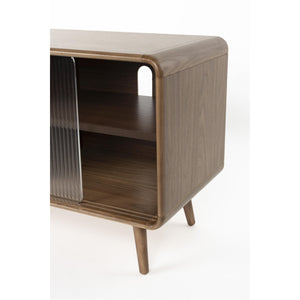   Modern European furniture - Oak Framed Glass Door Sideboard S - www.oroa.com | Oroa.com