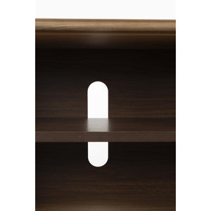   Modern European furniture - Oak Framed Glass Door Sideboard S - www.oroa.com | Oroa.com