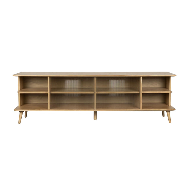 Modern European furniture - Oak Framed Glass Door Sideboard L - www.oroa.com
