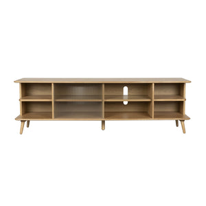   Modern European furniture - Oak Framed Glass Door Sideboard L - www.oroa.com | Oroa.com