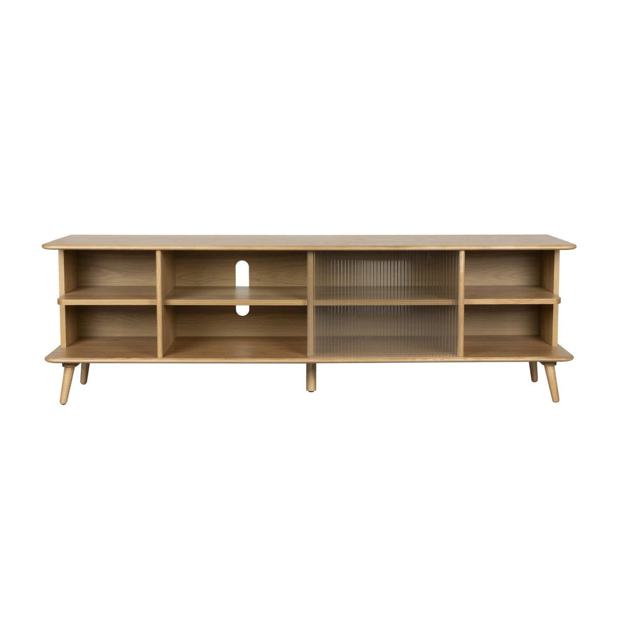   Modern European furniture - Oak Framed Glass Door Sideboard L - www.oroa.com | Oroa.com