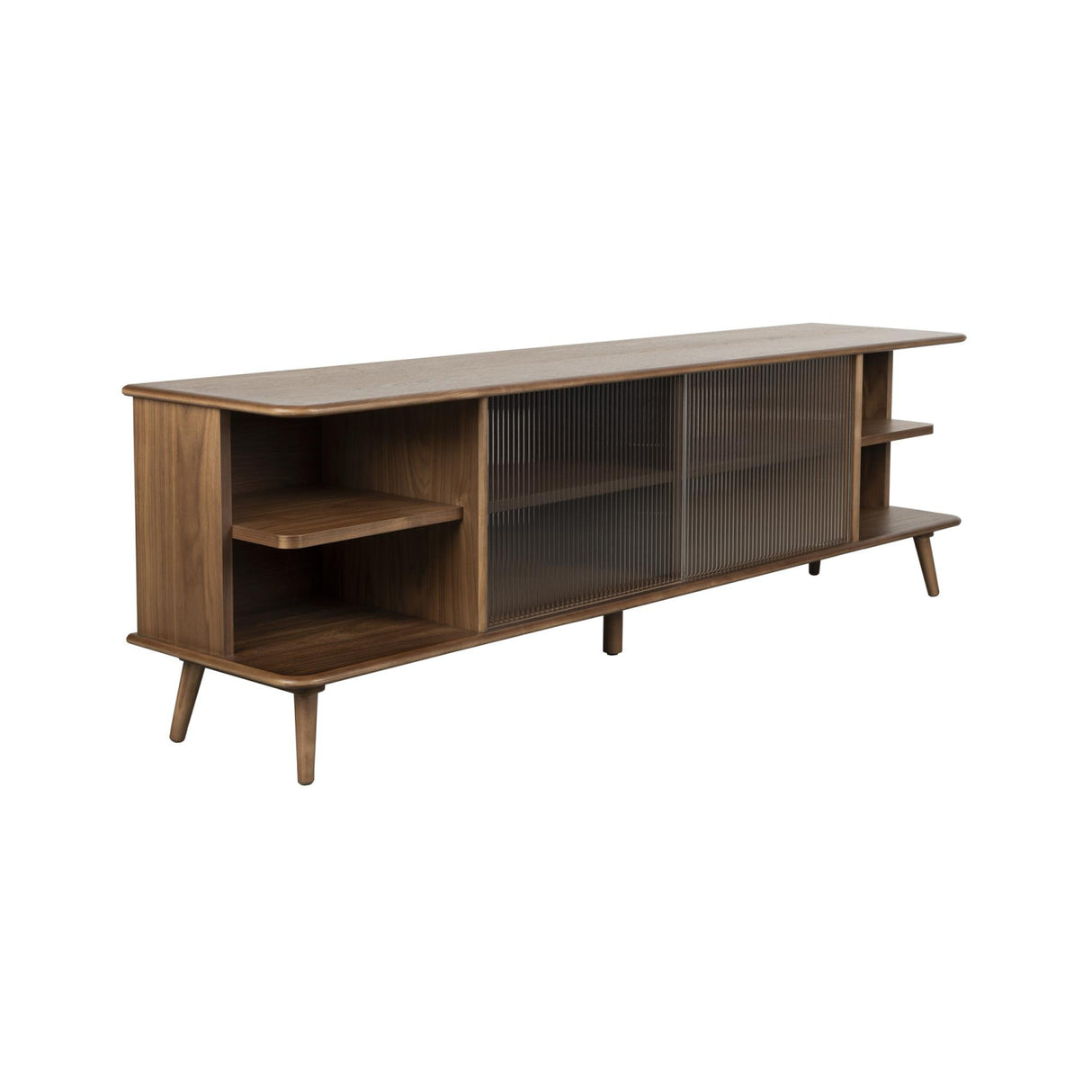   Modern European furniture - Oak Framed Glass Door Sideboard L - www.oroa.com | Oroa.com