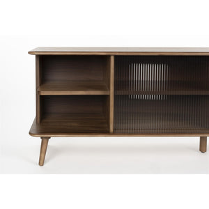   Modern European furniture - Oak Framed Glass Door Sideboard L - www.oroa.com | Oroa.com