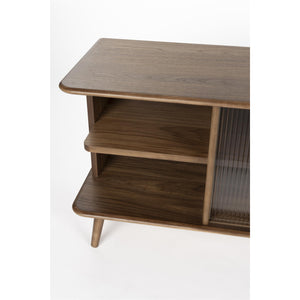   Modern European furniture - Oak Framed Glass Door Sideboard L - www.oroa.com | Oroa.com