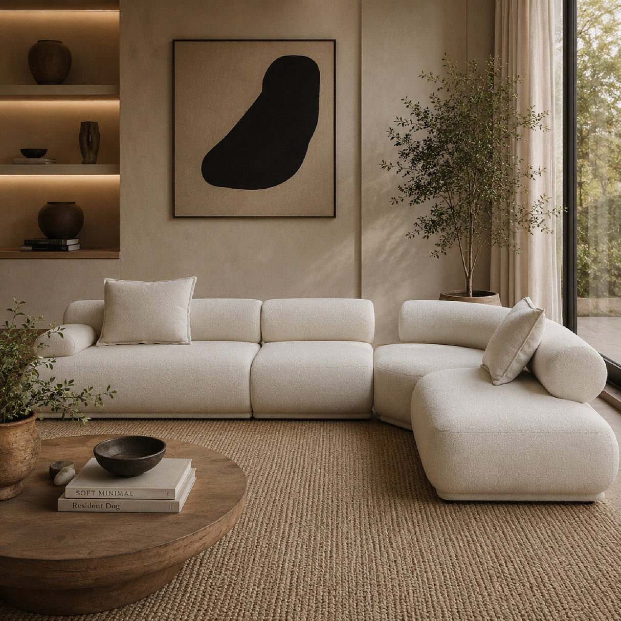   Modern European furniture - 7-Seater Left-Armed Sofa - www.oroa.com | Oroa.com