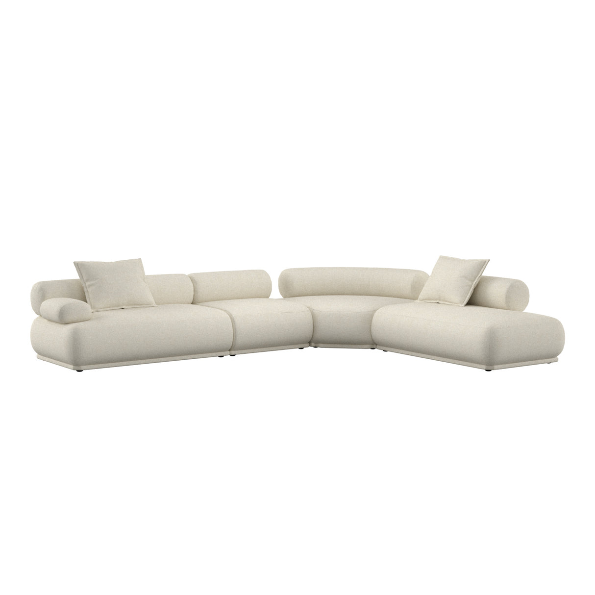   Modern European furniture - 7-Seater Left-Armed Sofa - www.oroa.com | Oroa.com