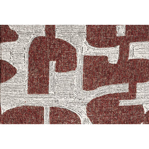   Modern European furniture - Patterned Fabric Cantilevered Dining Chairs (2) - www.oroa.com | Oroa.com