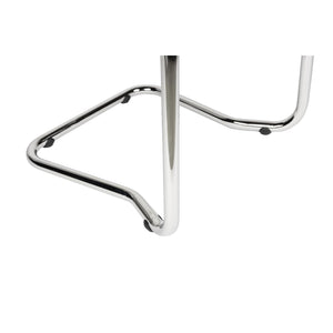   Modern European furniture - Patterned Fabric Cantilevered Dining Armchairs (2) - www.oroa.com | Oroa.com